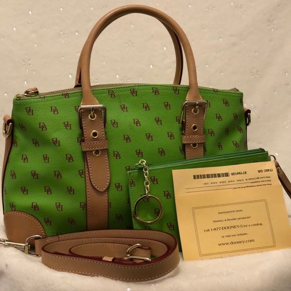 Dooney & Bourke domed satchel purse - Picture 1 of 7